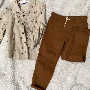 Old Navy Toddler/Kids Christmas Outfit 5T